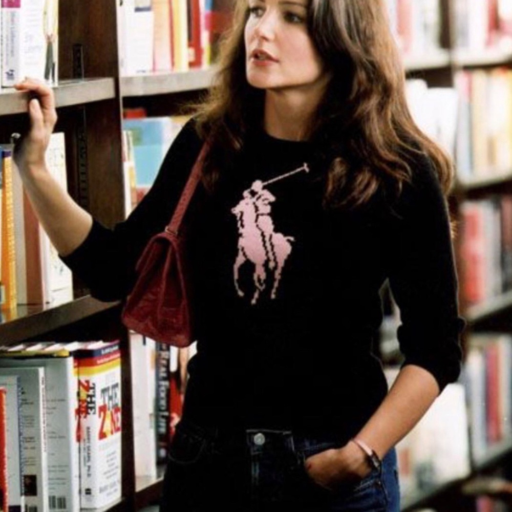 Polo Ralph Lauren Black Label Pink Pony Sweater - Vintage Mint Condition